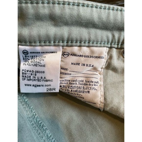AG ADRIANO GOLDSCHMIED SAGE THE STEVIE ANKLE JEAN - Picture 7 of 8